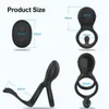 NXY Cockrings Wireless Remote Control Cockring Vibrator Clitoris Stimulation Sleeve for Penis Ring Sex Toys Men Male Chastity Cock Rings 1214