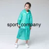 Imperméable hommes femmes enfant veste imperméable PE à capuche imperméable manteau de pluie Poncho vêtements de pluie mode EVA clair Transparent manteau de pluie