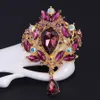 Broches couronne en cristal broches Corsage broches broches de mariage pour femmes hommes broche bijoux de mode volonté et sable