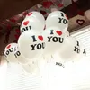 10 teile/los 12 Zoll Rot Liebe Herz Latex Ballons Hochzeit Geständnis Jahrestag Dekoration Luft Ballon Hochzeit Geschenk Helium Ball