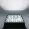 alto lume 8W 12W Luci a energia solare Cortile esterno Lampada impermeabile per pubblicità Proiettore solare Riflettore