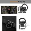 Hooks Rails 35st Molle Attachments Bag Clip Strap Set Ryggsäck Webbing för Vest Belt med Zippered Pouch291W