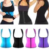 Intimo elasticizzato e contenitivo da donna Donna che migliora il sudore Allenamento della vita Corsetto Allenatore Tuta da sauna Shaper Gilet sportivo Corpo in neoprene dimagrante