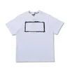 2021 high quality summer cotton printed letter tshirt mens casual fashion short sleeve lovers street simple top