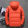 -20 degrés hiver vêtements pour hommes blanc duvet de canard veste Parkas homme épaissir chaud neige vestes manteaux mâle coupe-vent Parkas manteau 211110