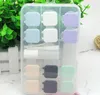 6 pairs colors set Contacts Lens Box with Mirror Round Frame Companion Lenses Case Container Cute Lovely Travel Kit