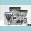 Packing Office School Business & Industrialresealable Smell Proof Bags Foil Pouch Flat Mylar Bag For Party Favor Food Storage Holographic Co