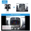 Universal Double Din Automobile Radio Fascia per Toyota Eaur Lays Dash Mount Kit Pannello per fotogrammi Viso Pannello Autostereo Adattatore