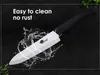 Ceramic knifes kitchen knife 3 4 5 6 inch kitchen chef set + peeler white zirconia blade black handle high quality