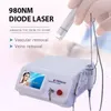 Laser diode professionnel 980nm pour veines superficielles Équipement de traitement de l'enlèvement vasculaire