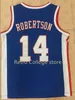 #14 Oscar Robertson Cincinatti Royals Maglie da basket vintage di ritorno al passato, ricami personalizzati da uomini retrò e maglia cucita