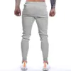 Godikeu Sports Pants Mens 피트니스 스트라이프 블랙 트레이닝 탄성 허리 조깅 바지 달리기 바지