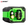 Sndway zelfnivellering 2-lijn laser niveau groen/rood lazer instrument horizontaal verticaal laser-niveau 1/4 inch schroefdraadbevoegdheid door batterij