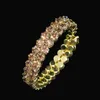 Nouvelle arrivée femme bracelet en cristal doré mode multicouche large bracelet autour du bras bracelet bijoux de mariage cadeau Q0719