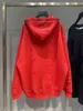 Balencigas Mens Luxurys Designers Hoodies Italy Brand High Art Hole Hoodie Ny av ansiktsrengöringsmedel Syvävning Dying Tjock Soft 53T7