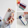 Wrist Chain Phone Cases For Xiaomi Redmi Note 10 9 Pro 9S Case For Mi POCO X3 Pro NFC 10 Lite Shockproof Clear Soft Cover