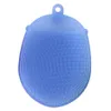 Spazzole per piatti in silicone Strumenti per la pulizia della cucina di piatti e verdure Detergente antiscivolo Scrubber antiolio