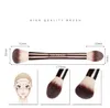 Hourglass Ambient Lighting Edit Makeup Brush Double Ended Multifunktionell ansikte Bronzer Blush Powder Cosmetic Brushes7479445