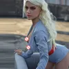 Sex Doll Anime Love Doll Real Silicone Skeleton Vagina Anus Oral Realistic Anime Doll Adult Toys Silione Realistic Anime Real