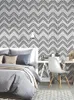 Wallpapers Modern Circle Oval Stripe Peel And Stick Wallpaper Black White Self Adhesive Contact Paper For Restaurant Home Decorative