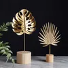 Leaves Ornament Loft Style House Bedroom Accessories Desk Decoration Home Supplies for Living Room 211021