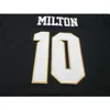001 UCF Knights McKenzie Milton #10 real Full embroidery College Jersey Size S-4XL or custom any name or number jersey