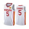 Spain Team Basketball Jersey 2021 Newest Tokyo 9 Ricky Rubio 13 Marc Gasol 10 Victor Claver 23 Sergio Llull 6 Sergio Rodriguez 4 Pau Gasol 5