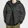 Chaquetas acolchadas negras de estilo para hombre, abrigos de marca de moda, chaqueta térmica de invierno de alta calidad para hombre