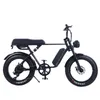 Fette Reifen Schnee Elektrische Fahrrad Variable Geschwindigkeit Falten Power Strand Lithium Batterie Mountainbike E Bike