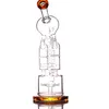 Büyük Bongs Recycler Cam Bong Oil Teçhizat 13 "Bongs Birdcage Büyük Su Boruları Bisbler Mobius Matrix Sidecar Beher Başlığı 14mm Kase Üç Renkler