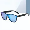 2021 neue Platz Polarisierte Sonnenbrille Männer Frauen Fashion Square Männliche Sonnenbrille Design einteiliges Objektiv Brillen UV400290M