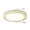 Modern LED ceiling lights for Bedroom living room Iron light fixture Home decorative Black/White Round Bird Nest Ceiling Lamp