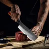 Xituo Kuchnia Szef kuchni Nóż Trójwarstwowa Stal Handmade Forged Sharp Cleaver Kiritsuke Boning Santoku Noże Kołowrotne Narzędzia do gotowania