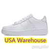 Högkvalitativa män Kvinnor Flyline Running Shoes Sportskateboarding Ones Low Cut White Outdoor Trainers Sneakers Snabb leverans från US Warehouse med Box