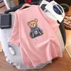 Summer Short Sleeve Graphic Tees Loose Fit Casual Woman T-shirts Cute Round Neck Fashionable Women's Clothing Korean Style 210623