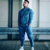 Masculino Tracksuits 2021 Tracksuit Hoodie + Calças Define Homens Casual Sweatshirt Corredores Sweatpants Masculino Algodão Casaco Outono Inverno Sportswear Terno