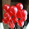 Saint valentin décor 30 pièces blanc rouge confettis ballons Kit anniversaire mariage fête décorations enfants adultes fournitures