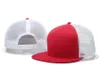 Nuovo Men039s Cappellino snapback piatto color mimetico stile mesh vuoto Men039s Donna039 Cappellini completamente chiusi Casual per il tempo libero Tinta unita Fas5653420