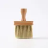 Neck Duster Brush Professional Soft Household Hair Wood Handle Cleaning Brushes Barber Salon Accessory Tool T2I53100