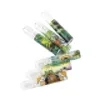 Mer cool färgglada bärbara pyrex tjocka glasrör torra ört tobak cigaretthållare en hitter rökare innovativ design filter handgjord munstycke