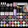 Nail Art Kits Acryl Kit Nagels Poeder Manicure Set Profesional Met Vloeibare Monomeer Borstel Tips Voor Verlenging