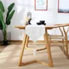 Enkel modern solid vit / svart bord löpare tofs dekorativ bomull bord löpare för möbler täcka te bord hem textil 211117