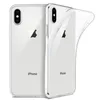 Clair Case Soft TPU Phobe Case pour iPhone 14 13 Pro 12 Mini 11 xs Max XR 6 6S 7 8 Plus SE2 SE3 2022 Couverture arrière de protection en silicone transparent en silicone transparent
