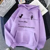 Cartoon Dinosaur Brief Print Hoodie Hooded Oversize Pullovers Harajuku Warm Kawaii Vrouwelijke Losse Streetwear Sweatshirts 211013