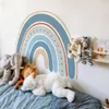 Kreatywny Naklejka ścienna Kreatywna Dla Dzieci Pokoje Salon Dekoracje sypialni PVC Samoprzylepna Tapeta Kolor Mural D30 210308