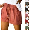 rosa spets shorts