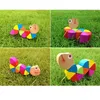 Toy Direct en bois coloré variable chenille animal poupée twister enfants