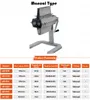 MTS737 Commercial meat tenderizer machine manual for kitchen appliance