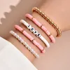 Bracelets de charme 4800 pièces à la main couleur fabrication de bijoux fournitures Kit accessoires plat rond polymère argile entretoise perles collier à faire soi-même S5665921