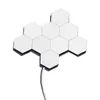 3510PCS DIY Wall Lamp Touch Switch Quantum LED Hexagonal Lamps Modular Creative Decoration White Lampara Home Decor6885941